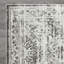 Tapis oriental gris en polypropylène tissé à la main Ragheb-1303965526
