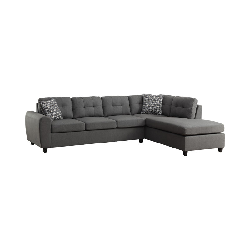 Besednice Upholstered L-Shaped Sectional Reversible