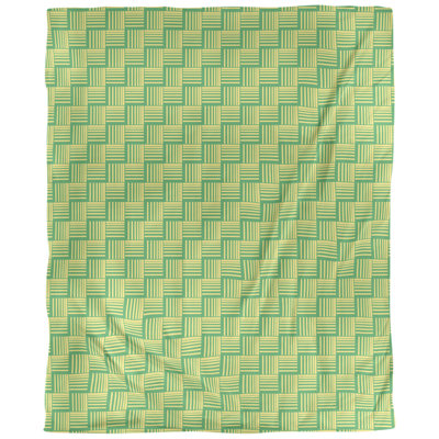 Tissu basketweave contrast