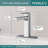 Xander Single-handle Bathroom Faucet with Drain Assembly-27474952