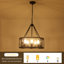 Lustre tambour 5 lumières à intensité variable Napeague-1264339228