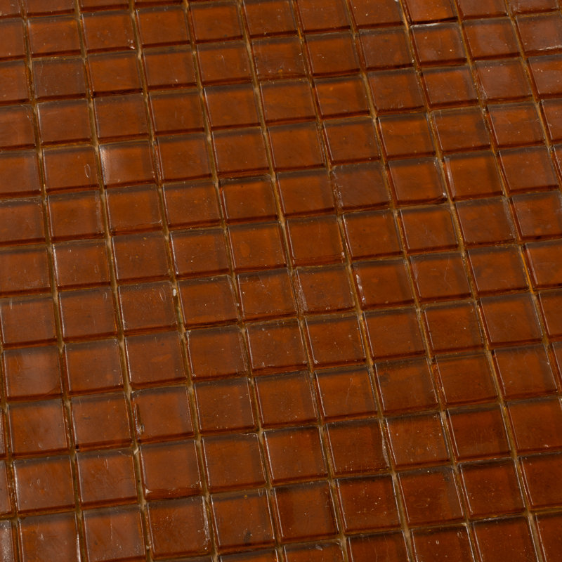 Skosh 0.6" x 0.6" Glass Grid Mosaic Wall & Floor Tile