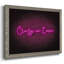 «Neon Love II», art textuel sur toile-170672509-170672508