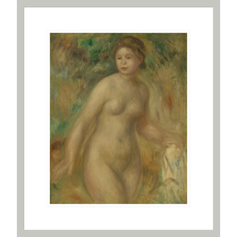 Nu-Pierre-Auguste Renoir - Impression giclée sur cadre, 20,7 po H x 17,75 po L
