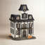 Figurine rétro rétro illuminée de maison d'Halloween