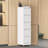 5 Drawer Metal Vertical File Cabinet On Wheels For Office Organization, Storage A4/letter/legal Size Files, White, 17.71"d*15.17"w*64.09"h, - Tilt Feature, Easy To Move Design, Mobility-1760233446