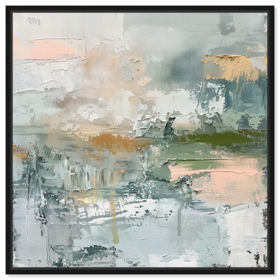 «Verdant Whisper Canvas Minimal Abstracts» par Ivy Bronx