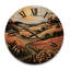 Horloge murale Farm Harvest Symphony Pointillism II - Farm-1604344690