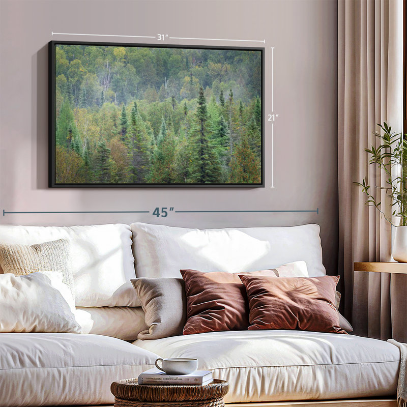 Impression sur toile Superior National Forest, H 21 po x l 31 po