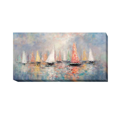 « color voiles », reproduction de peinture à l’huile sur toile tendue
