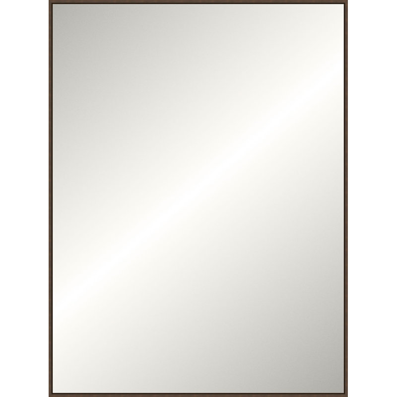 Miroir Floater 2, Rectangulaire, Bronze, 49,25 po x 37,25 po