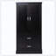 Tablette réglable pour armoire de salle de bain haute à deux portes-121088076