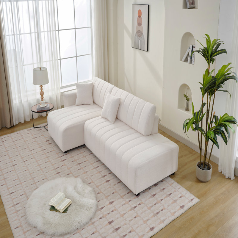 Left Facing Sectional Sofa With Chaise