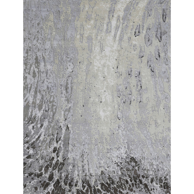Area Rug in Ivory, Rectangle 9' x 12'