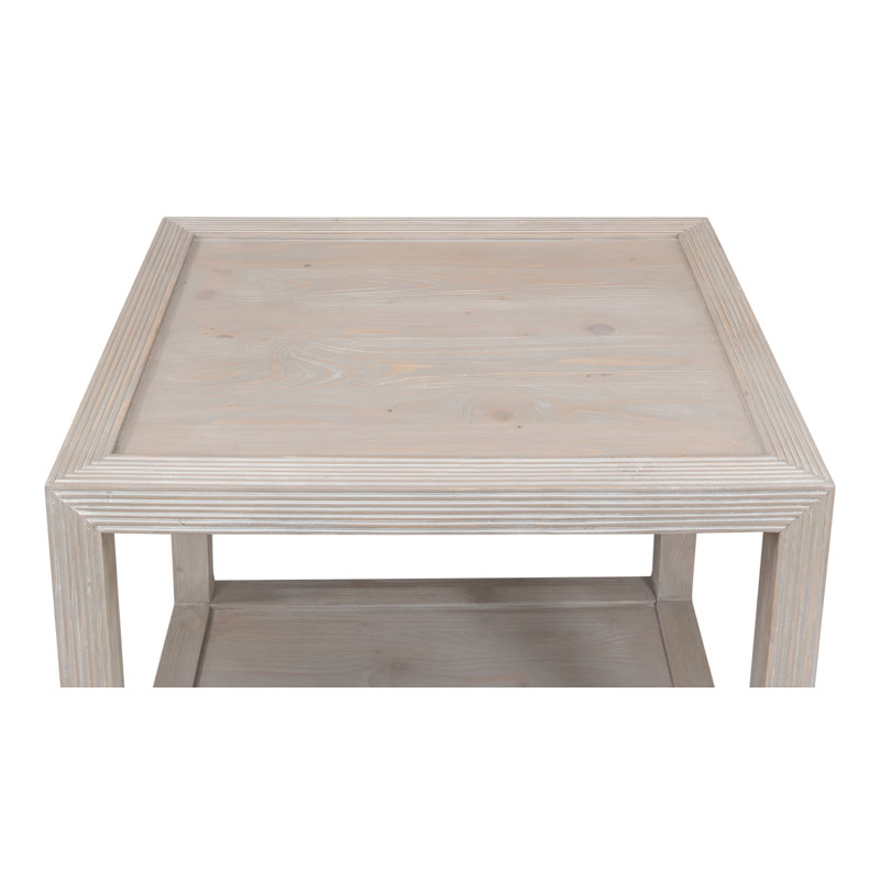 Bungalow Solid Wood End Table