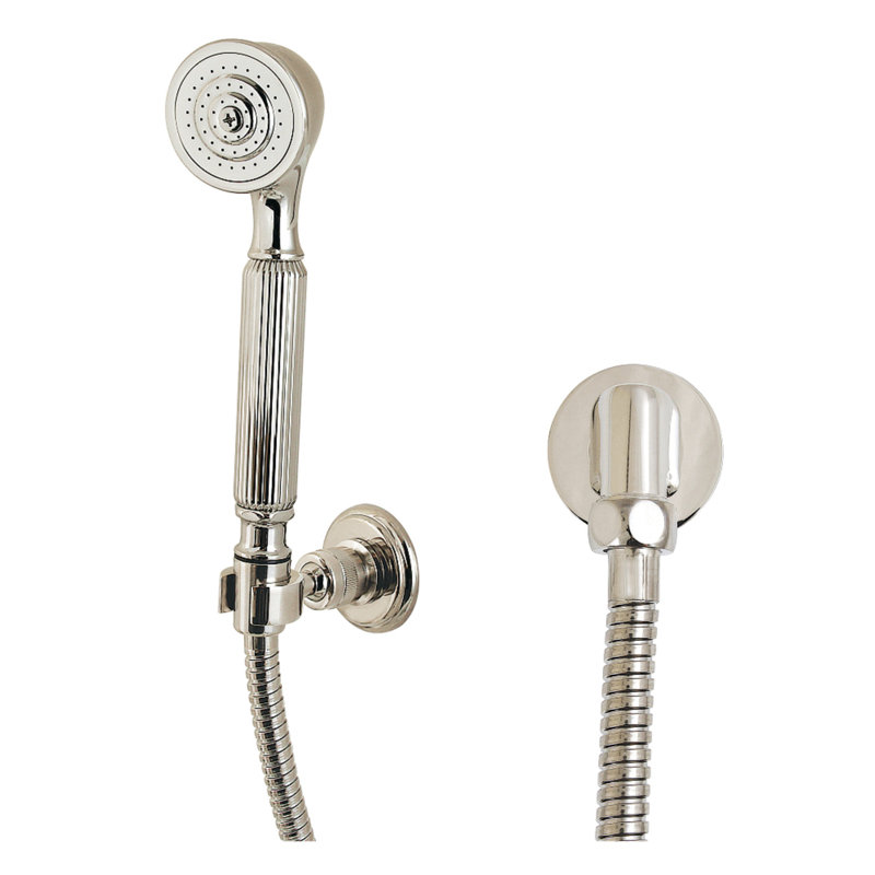 Kingston Brass Restoration Hand Shower Kit, Polished Nickel