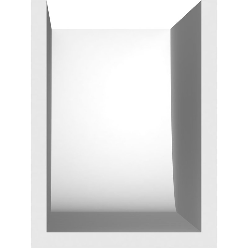 Queue de chevron en PVC de qualité architecturale Durham de l 6 po x H 8 po x L 30 po, H 8 po x L 6 po x P 30 po