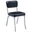 Ensemble de table de salle à manger ovale 5 pièces Trendon - blanc et noir-1863748692