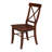 Dugazon Duante Solid Wood Cross Back Side Chair-1518502320