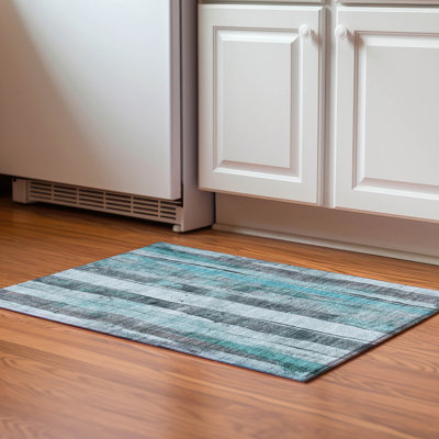 Premium Machine Washable Crestover AMF1874 Stripes Rug