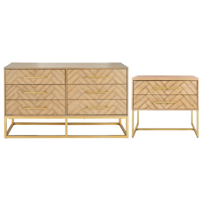 Sheldon 2 Piece Bedroom Set