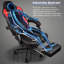 Fauteuil de jeu ergonomique avec repose-pieds et support lombaire Bossin-1645700021