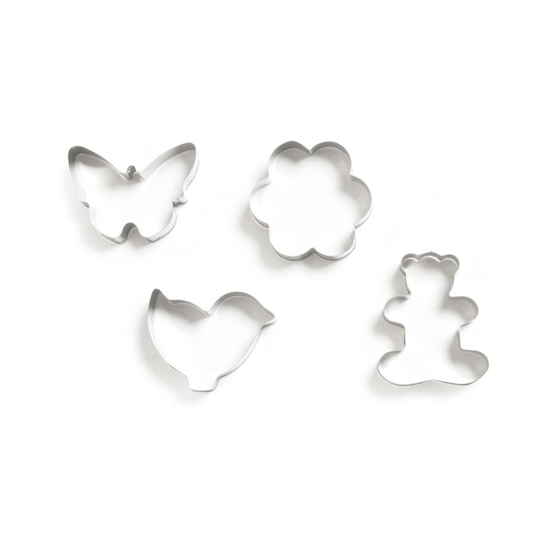 4-teiliges Set SPRING COOKIES CUTTERS