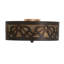 Rustic Lodge 3 - Light Flush Mount