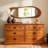 Asymmetrical Full-Length Wall Mirror with Wood Frame-1973234385