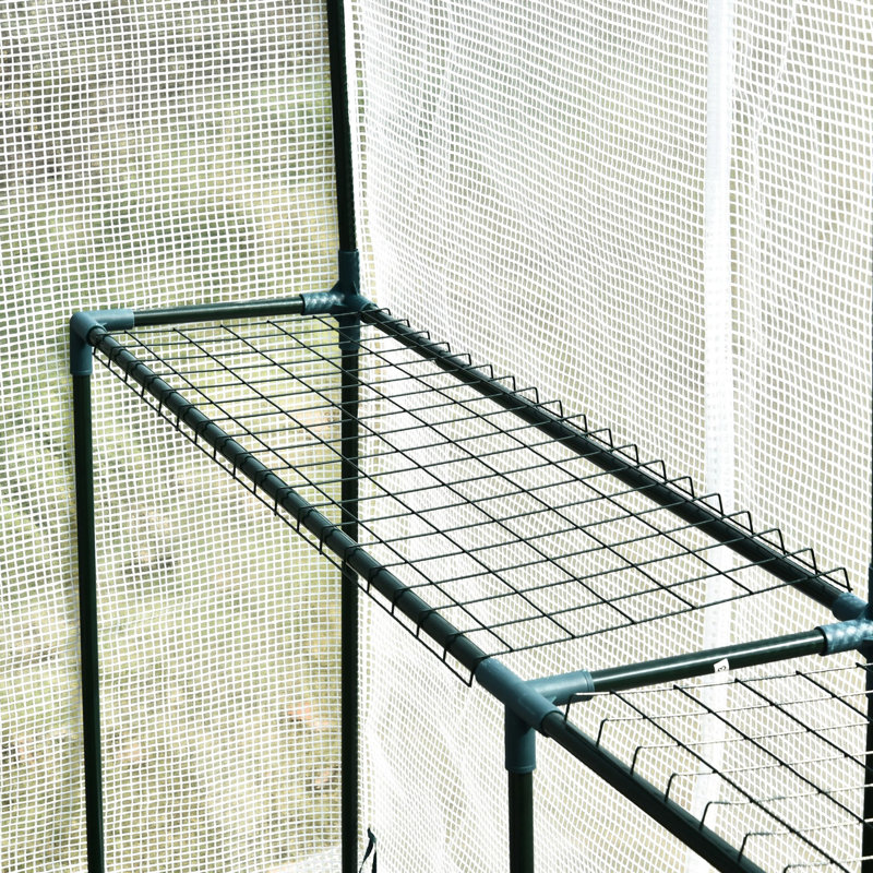 Walk-in Greenhouse 47,25 po x 73,25 po x 74,25 po portable
