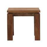 Micah 24" Wide Reclaimed Teak Sidetable, Medium Brown
