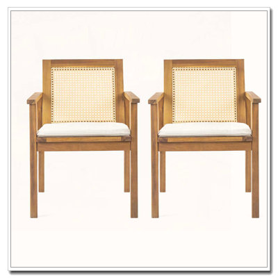 Chaise d'extérieur avec coussin
