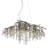 Montriel 6 - Light Steel Dimmable Tiered Chandelier-130824202