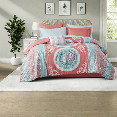 Ensembles complets de literie complète, médaillon Boho en polyester pour la maison