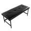 Banc en métal et similicuir-1921661161