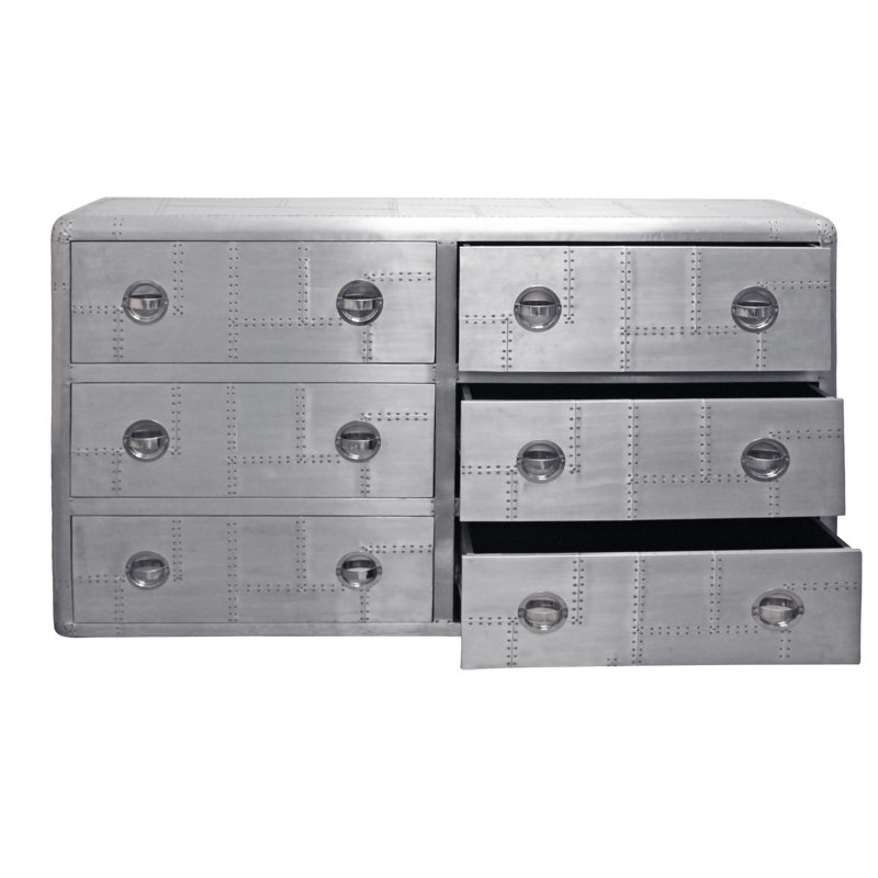 Commode 6 tiroirs Pilot