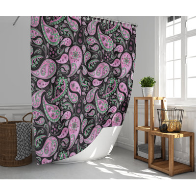 Allibert Paisley Shower Curtain