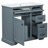 36" Bathroom Vanity with Ceramic Sink, 2 Tip-out Drawers, Soft Close Door Hinges-822992844