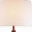 29.75" Tall Polyresin Table Lamp, Polymosaic design