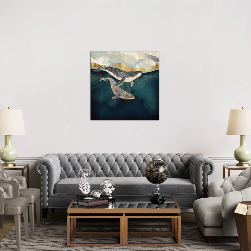 Bond II by SpaceFrog Designs - Wrapped Canvas Print, 66.04 cm H x 66.04 cm W x 3.175 cm D