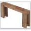 Console en bois, table d'entrée avec canapé