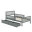  Lit plateforme en bois avec garde-corps et 2 tiroirs-395895955-395895952