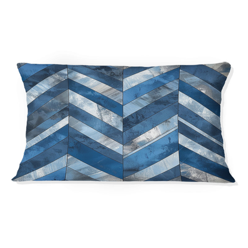 Coussin lombaire Glam I - Glam, Bleu / argent