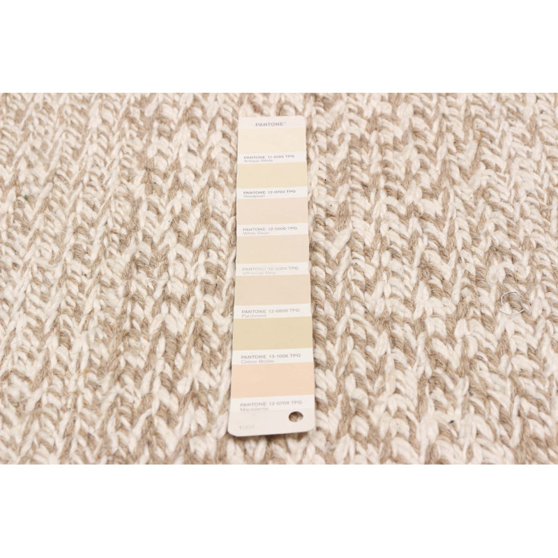 Kilim ivoire Ankara 4 pi 11 po x 6 pi 8 po