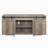 Grey Washed Tv Stand With 2 Sliding Barn Doors