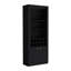 Armoire à 4 niveaux, porte-verres à pied, armoire à vin, armoire à spiritueux, casiers à 10 bouteilles, 4 tablettes-2063600541