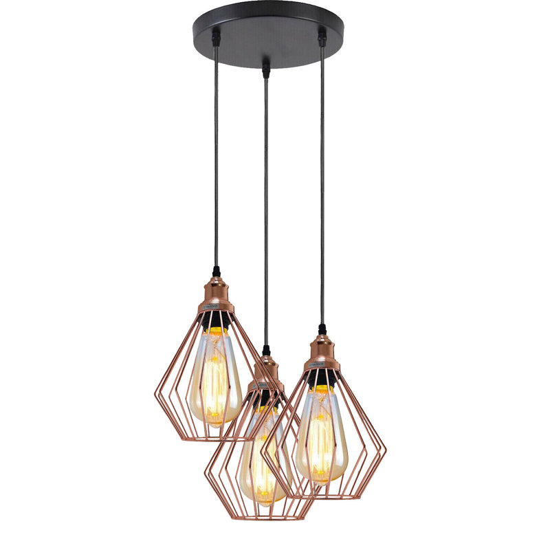 Murrow 3 - Light Cluster Pendant, Yes