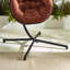 Kouts Cosy Rattan Weave Hanging Egg Chair Garden With Cushion - Contemporary Modern Design-246805476