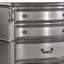 Commode à finition platine antique