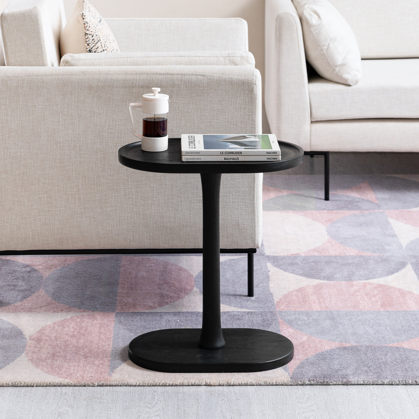 Galveston End Table, Black